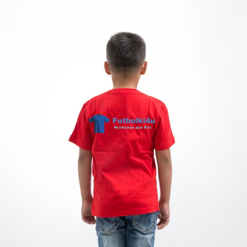 Футболки красные детские 3